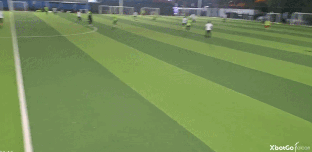 XbotGo丨懂球帝2-1战胜诺伦足球队，斩获三连胜